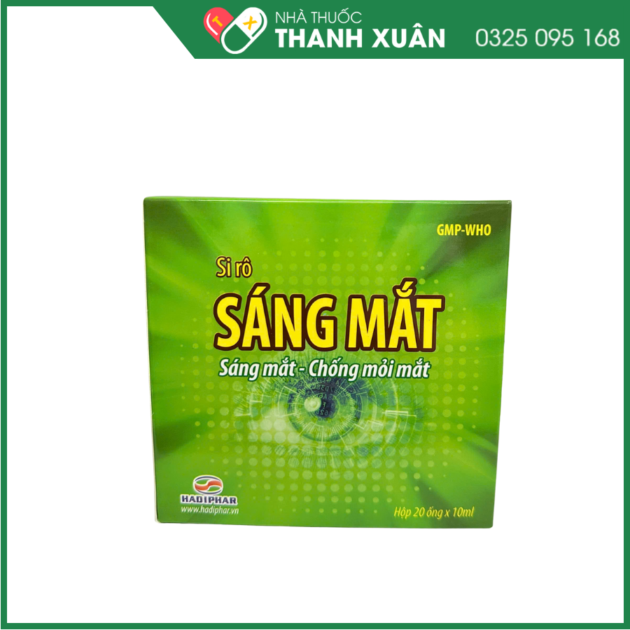 Siro Sáng mắt phòng ngừa cận thị và trị các bệnh về mắt